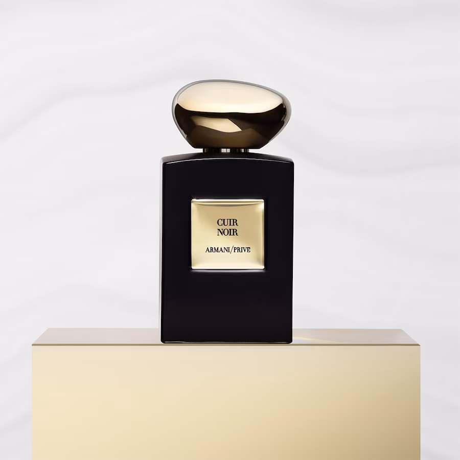Armani Privé Cuir Noir
